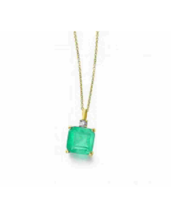 CADENA + COLGANTE GREEN LOVE - GD100OA.00