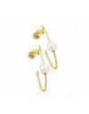 AROS ORO ALARGADOS PERLAS - GB099OA.00