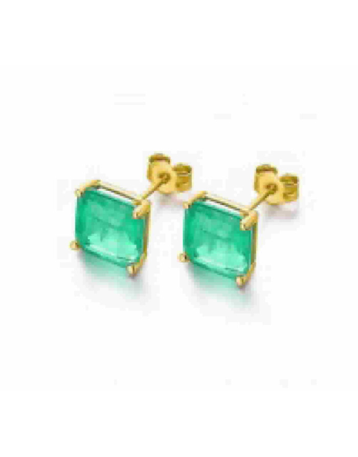 PENDIENTES GREEN LOVE - GB117OA.00