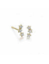 EARCUFF ORO ESTRELLAS DIAMANTES - GB138OA.00